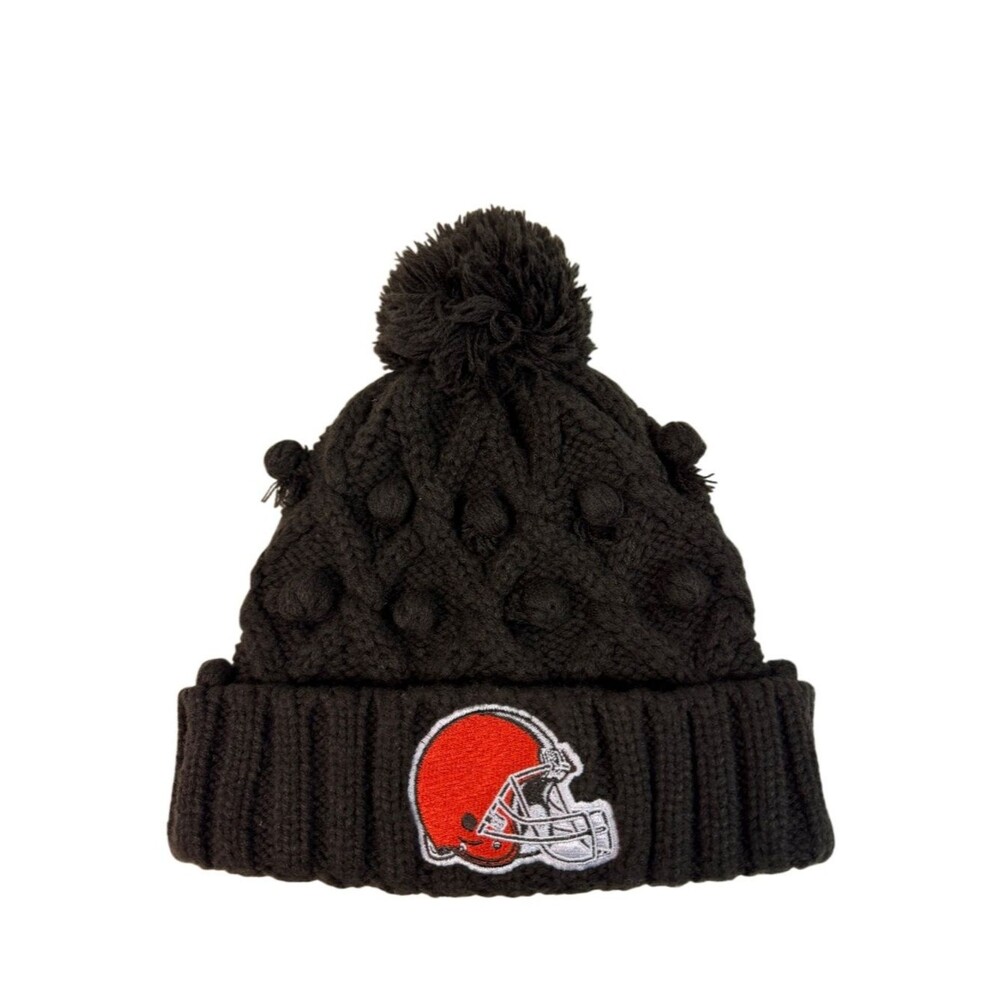 New Era NFL Cleveland Browns Women’s Pom Pom Winter Hat